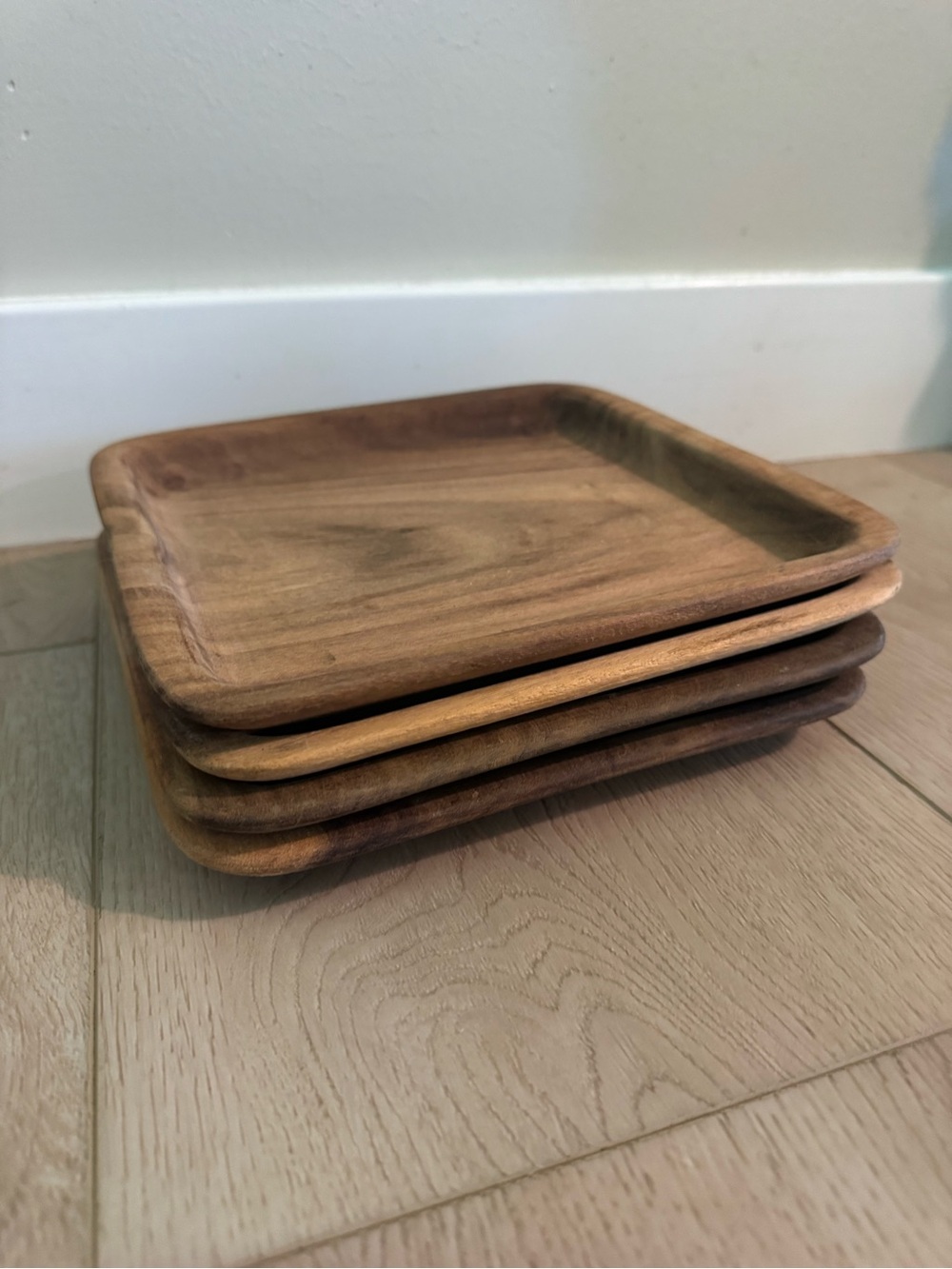 Set of Wooden Trays